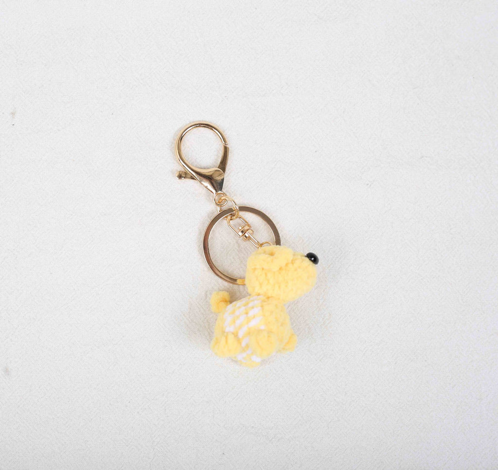 Crochet Puppy Keyring