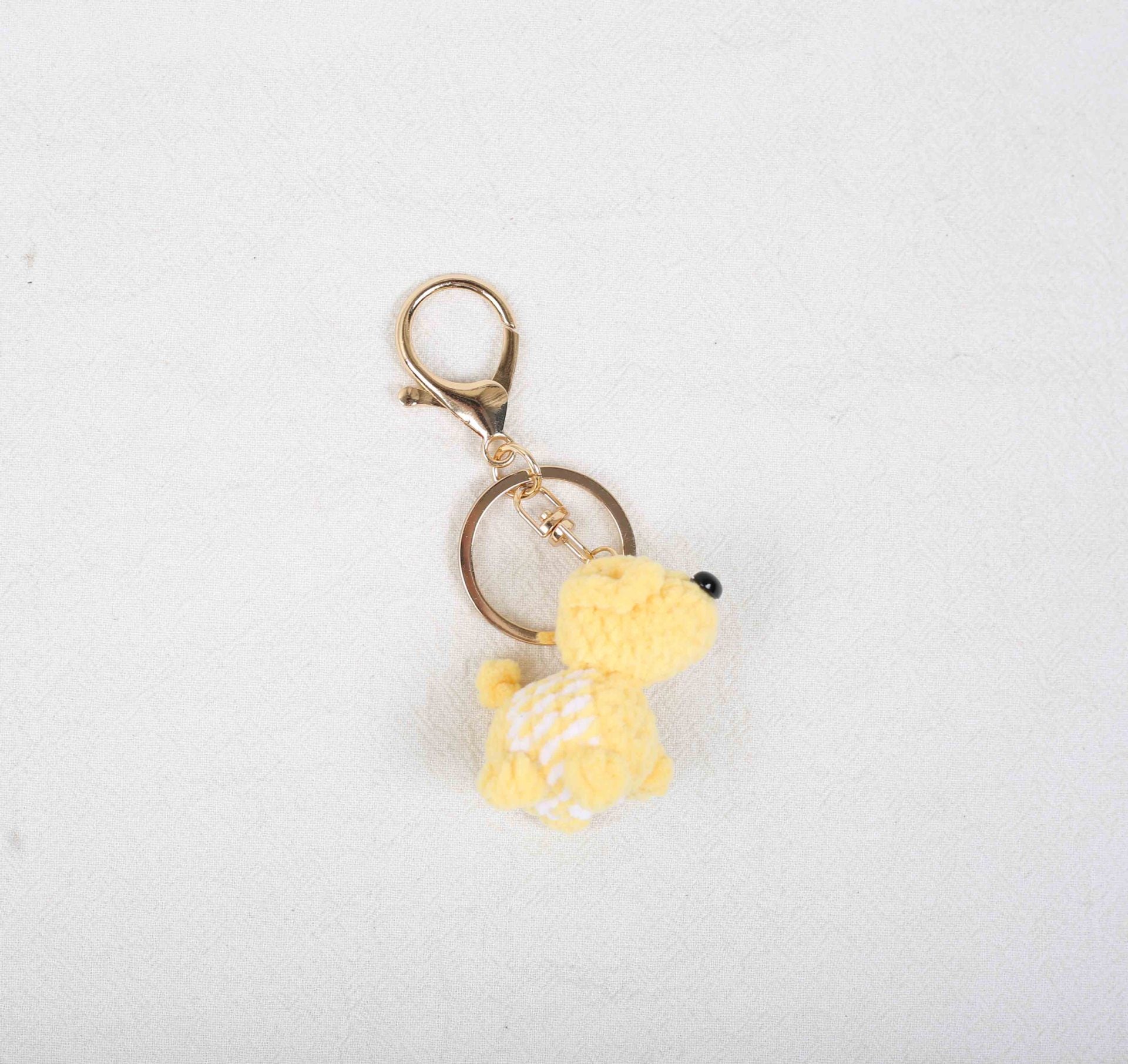 Crochet Puppy Keyring