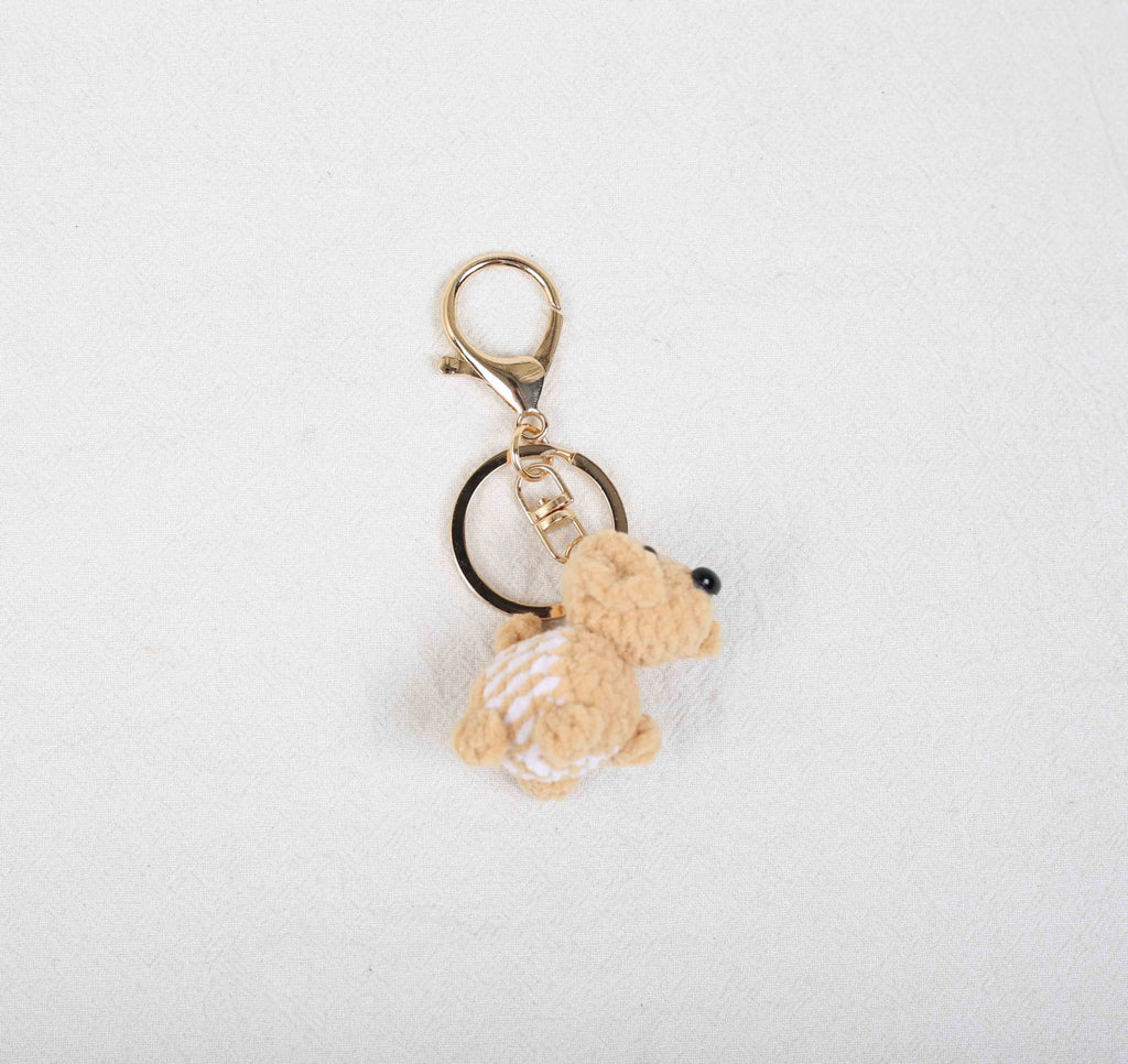 Crochet Puppy Keyring