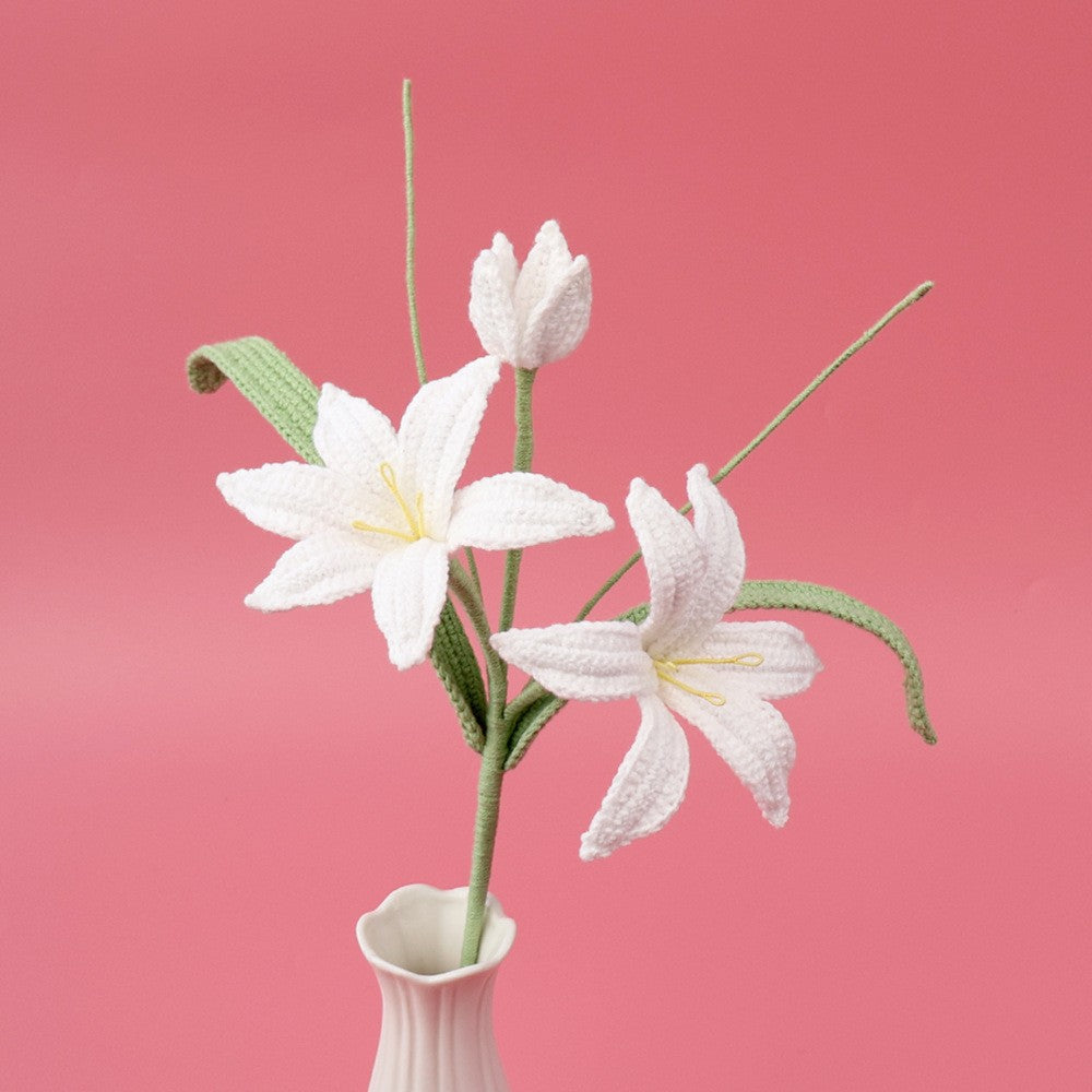 Crochet Rain Lily Stem