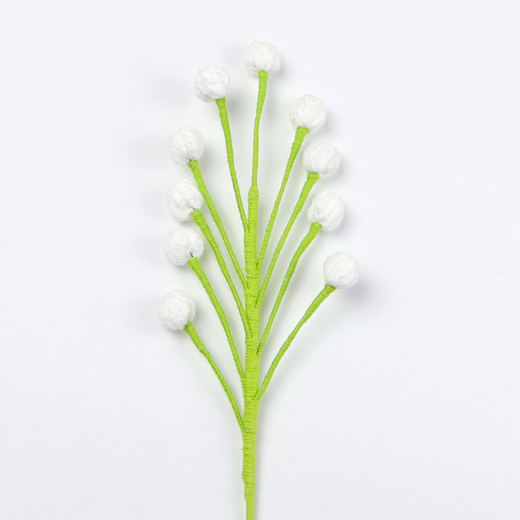 Crochet Snow Fruit Stem