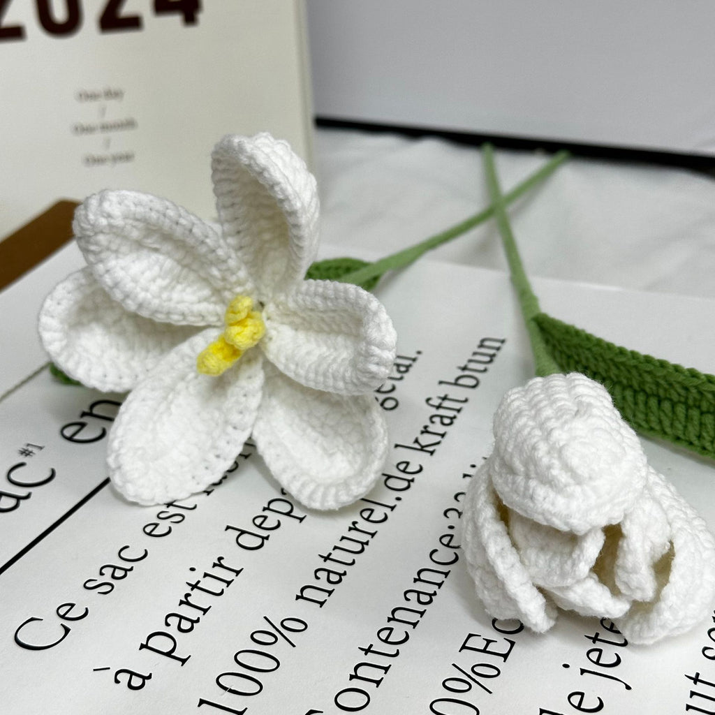 Crochet Tulip Stem