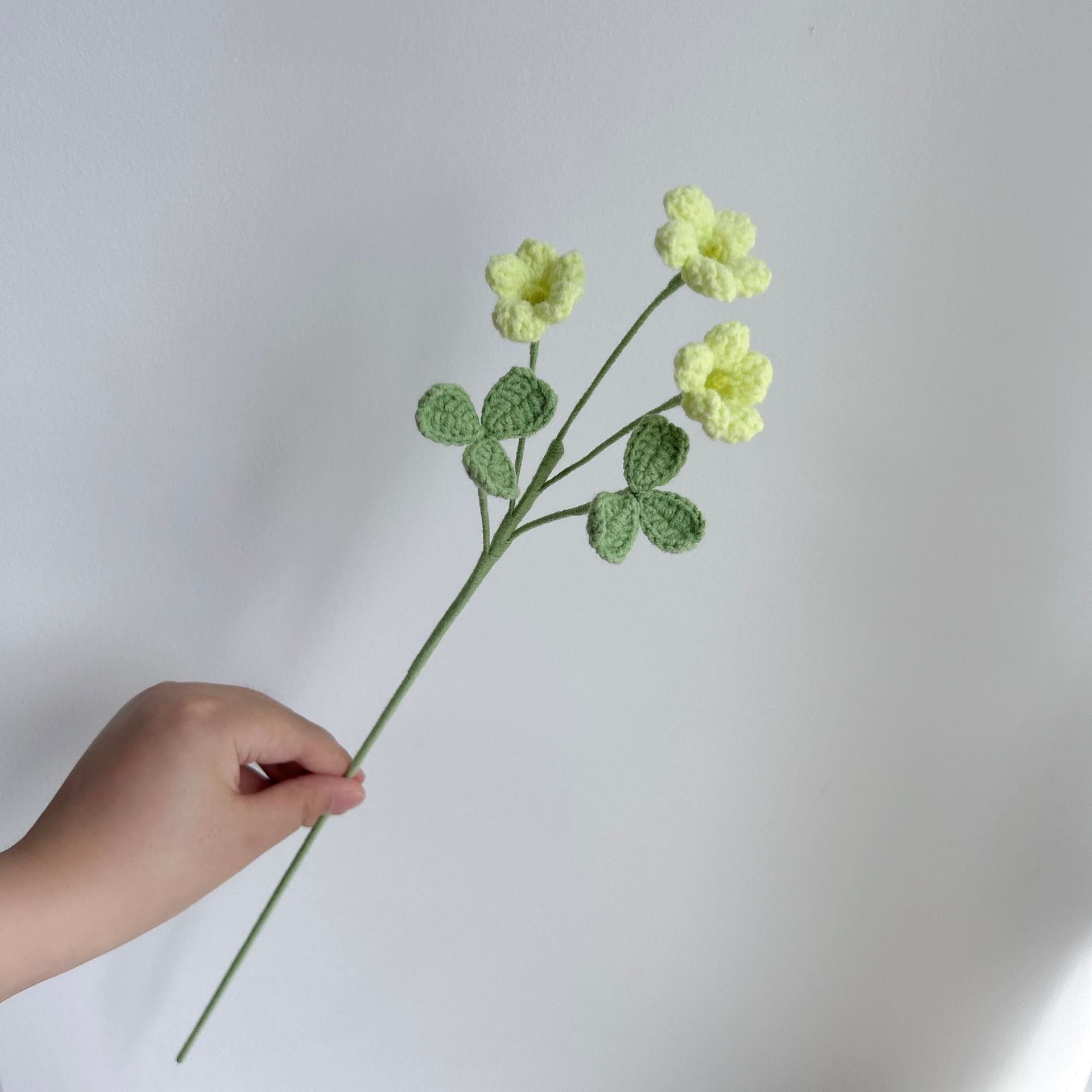 Crochet Clover Stem