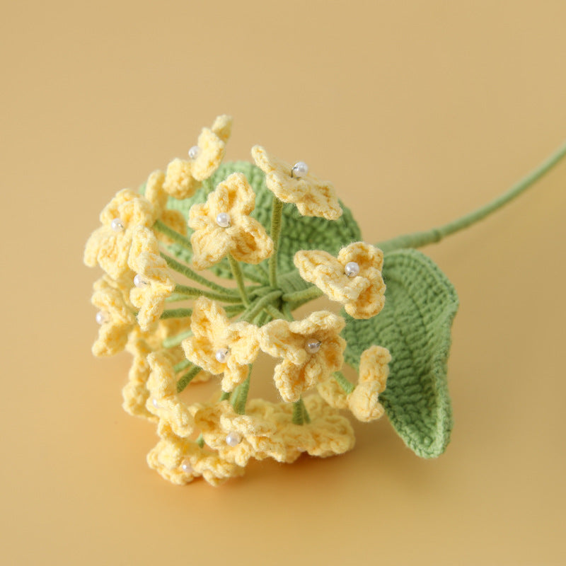Crochet Hydrangea Stem
