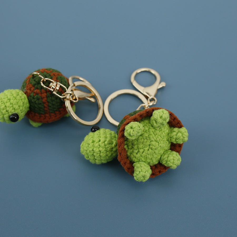 Crochet Turtle Keyring