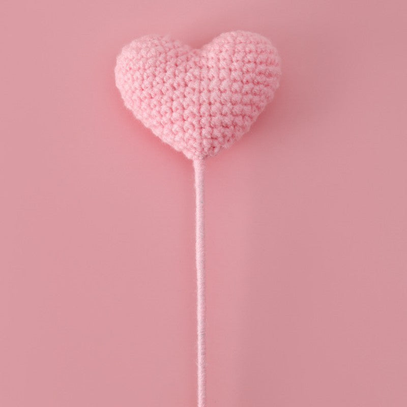 Crochet Heart Stem