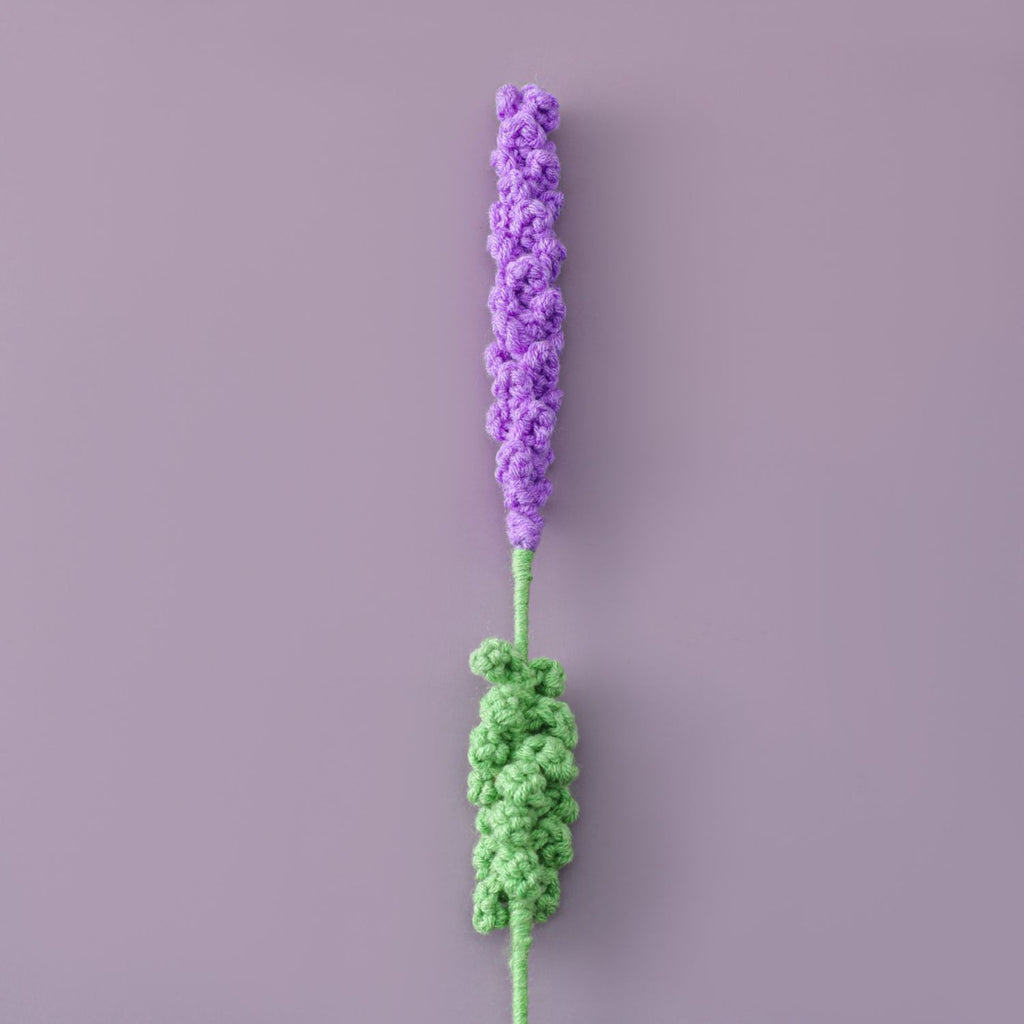Crochet Lavender Stem