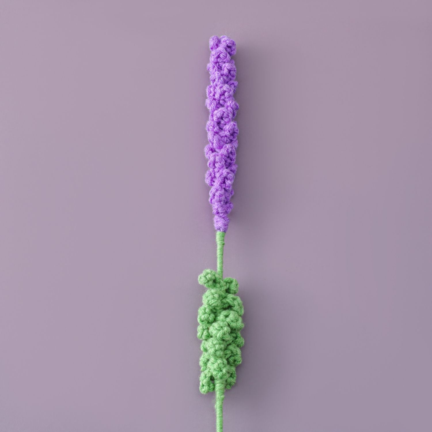 Crochet Lavender Stem
