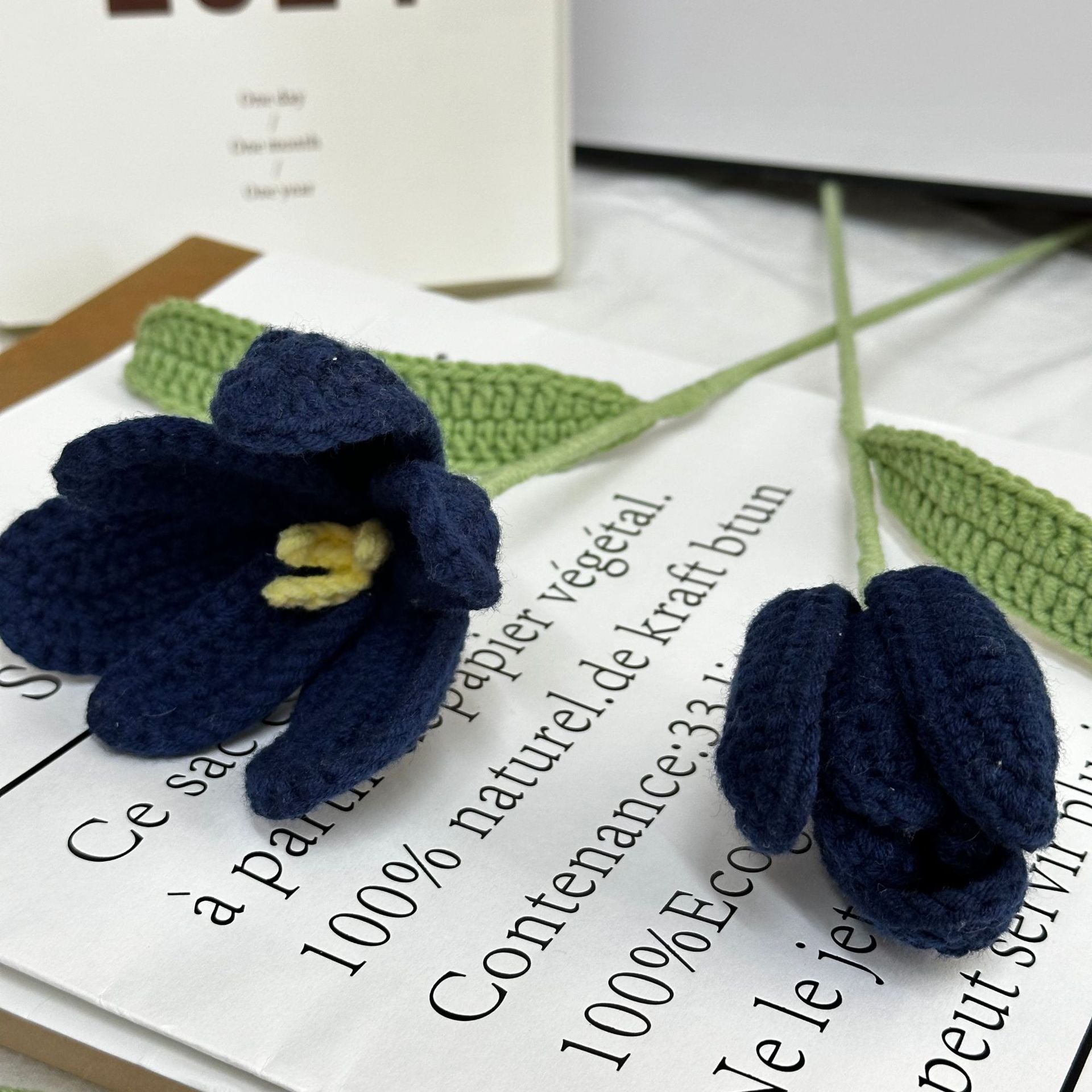 Crochet Tulip Stem