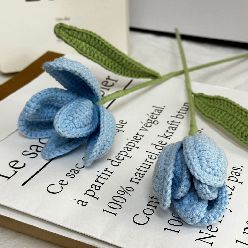 Crochet Tulip Stem