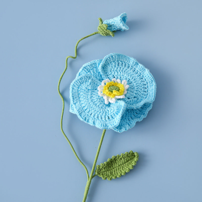 Crochet Large Poppy Stem