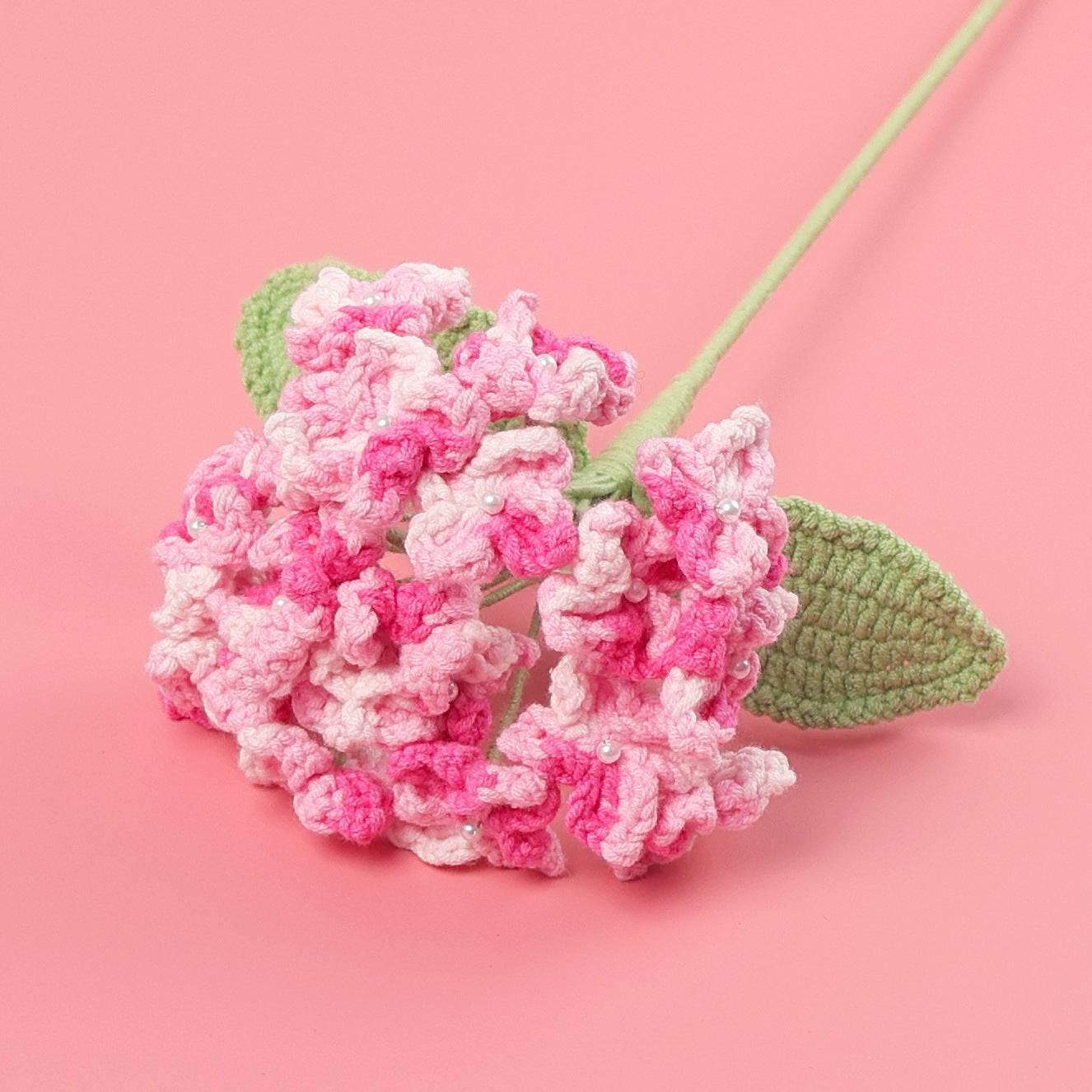 Crochet Hydrangea Stem