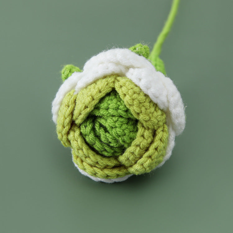 Crochet Rose Stem