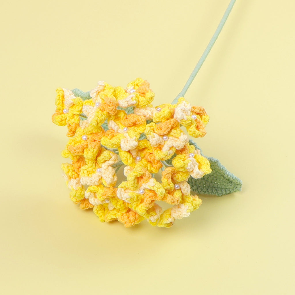 Crochet Hydrangea Stem