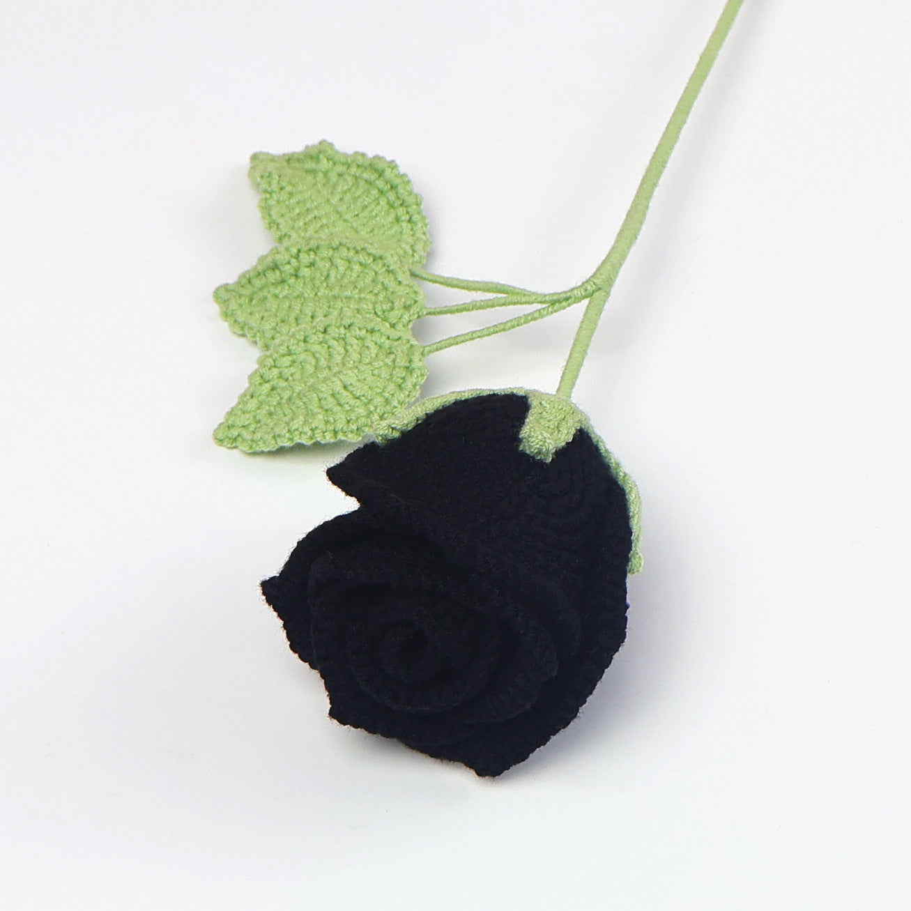 Crochet Wine Glass Rose