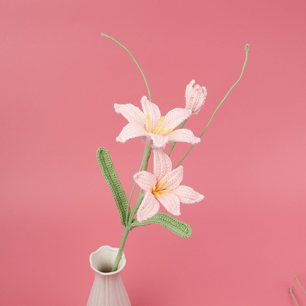 Crochet Rain Lily Stem