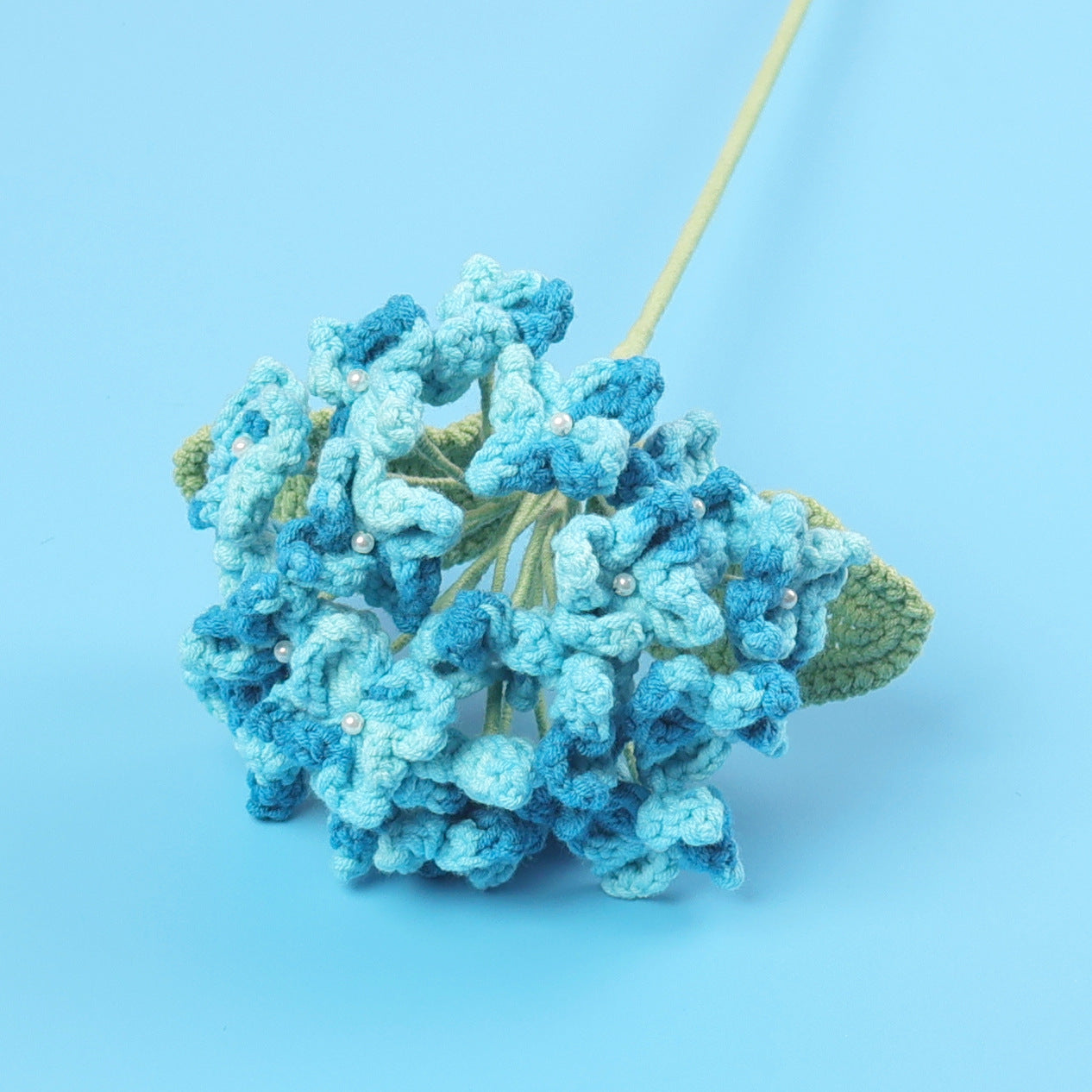 Crochet Hydrangea Stem