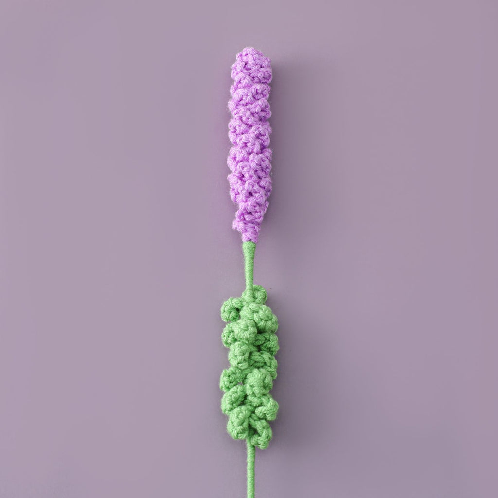 Crochet Lavender Stem