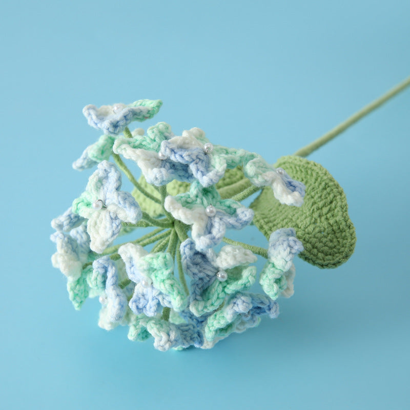 Crochet Hydrangea Stem