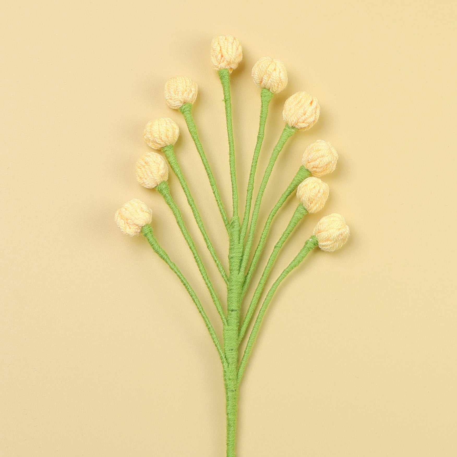 Crochet Snow Fruit Stem