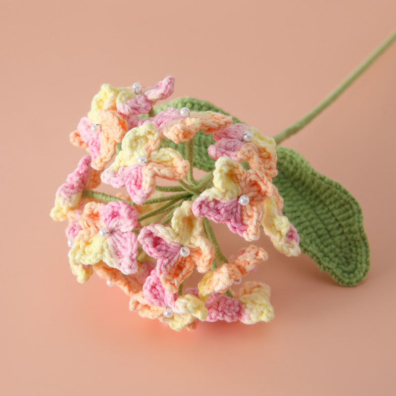 Crochet Hydrangea Stem