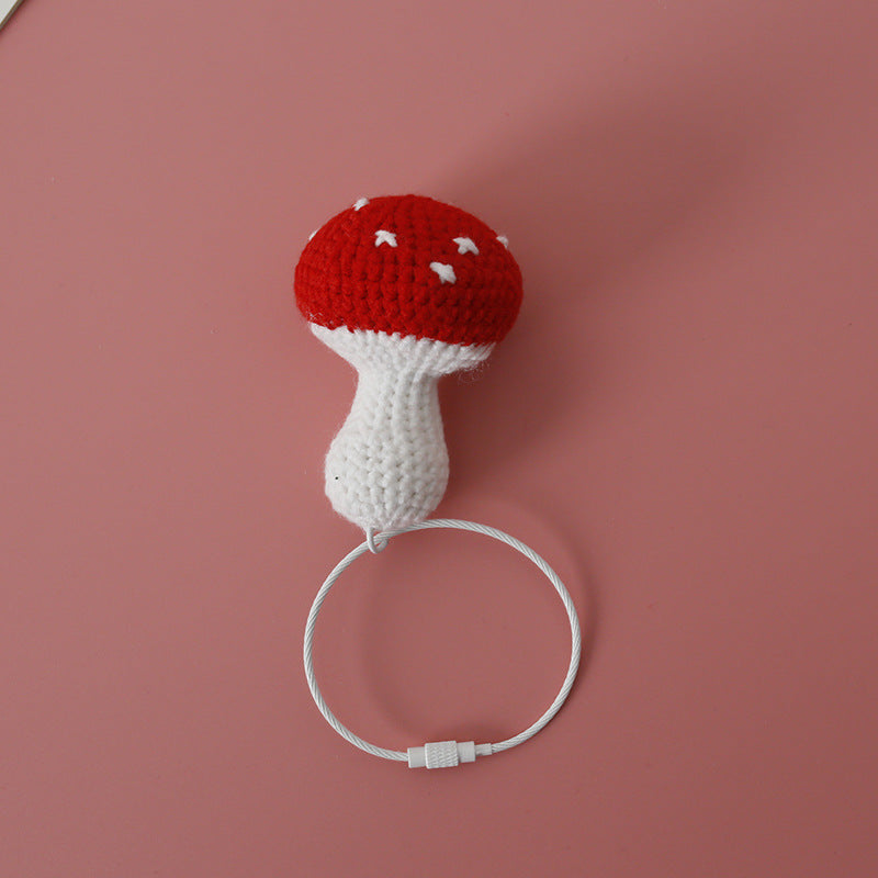 Crochet Veggie Keyring