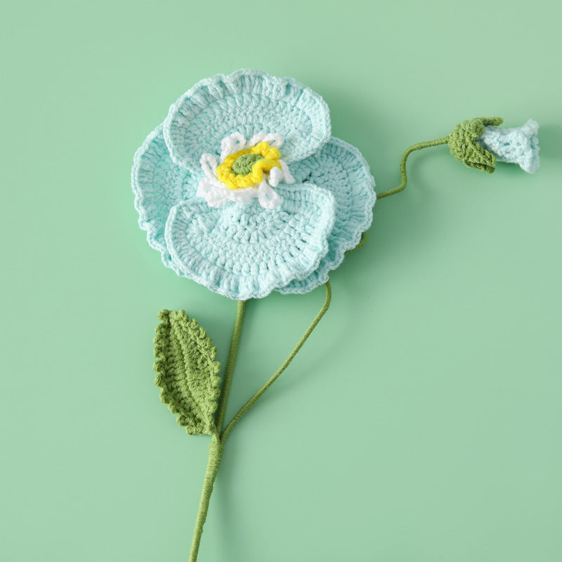 Crochet Large Poppy Stem