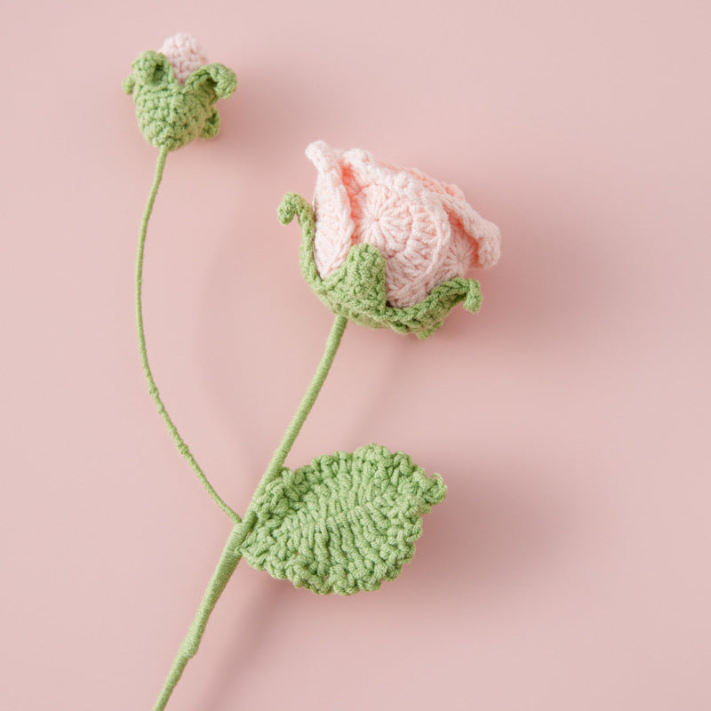 Crochet Rosa Stem
