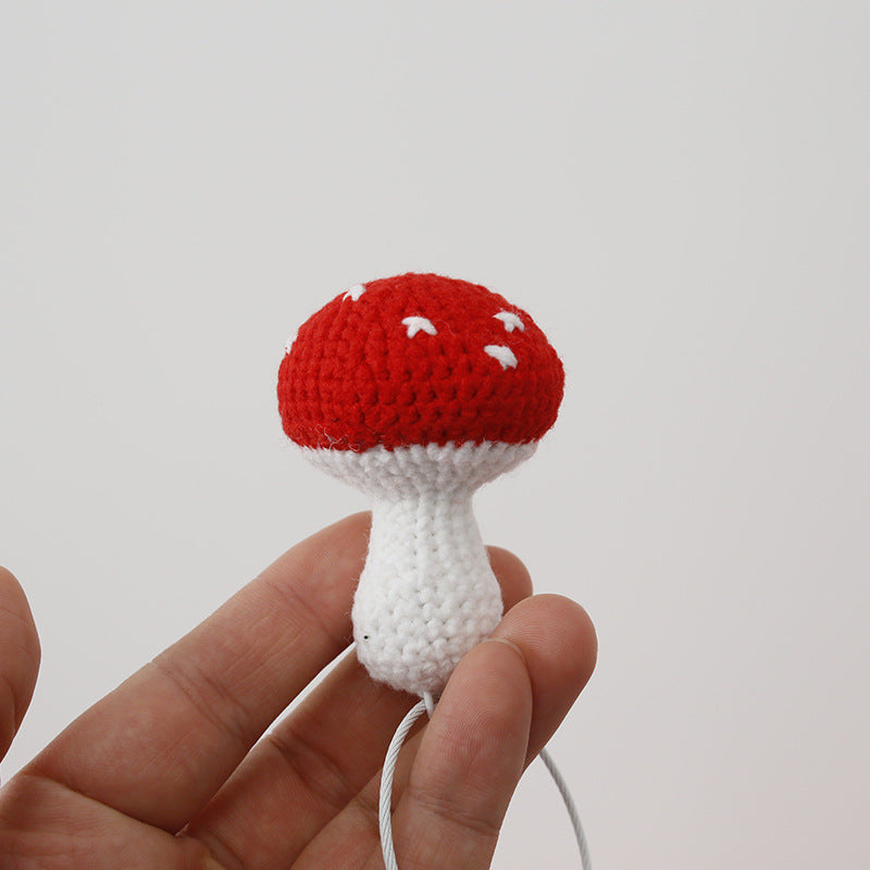 Crochet Veggie Keyring
