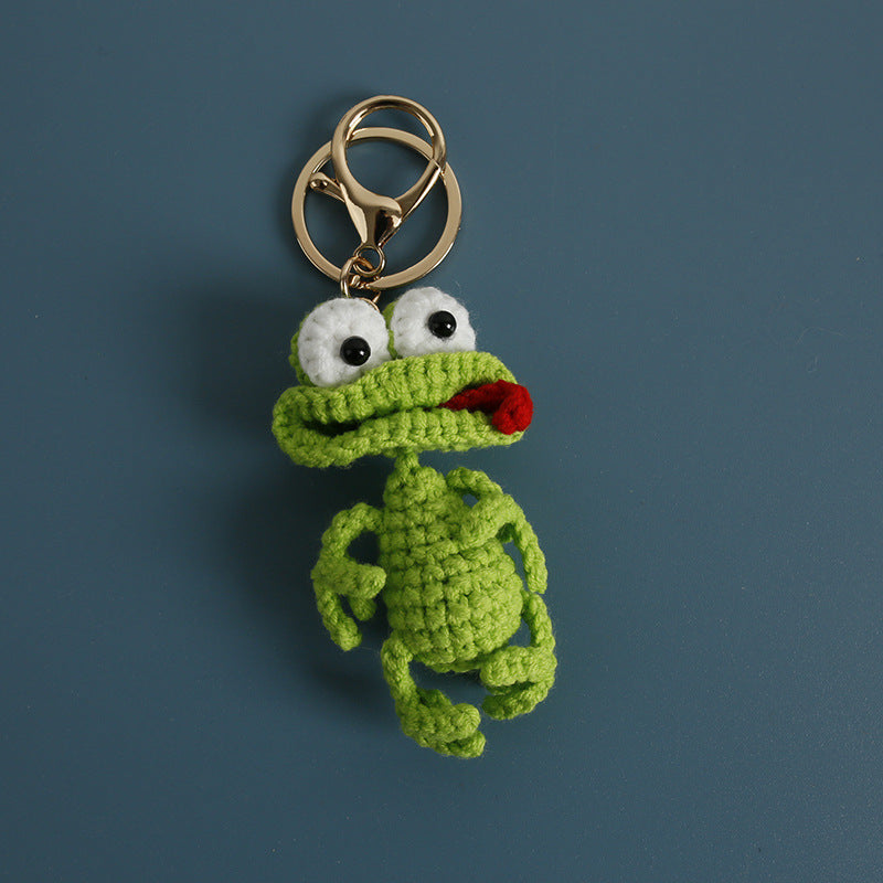 Crochet derpy duck keyring third colour option
