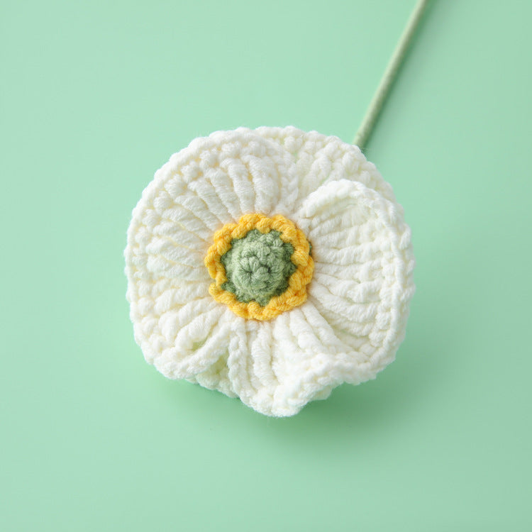 Crochet Small Poppy Stem