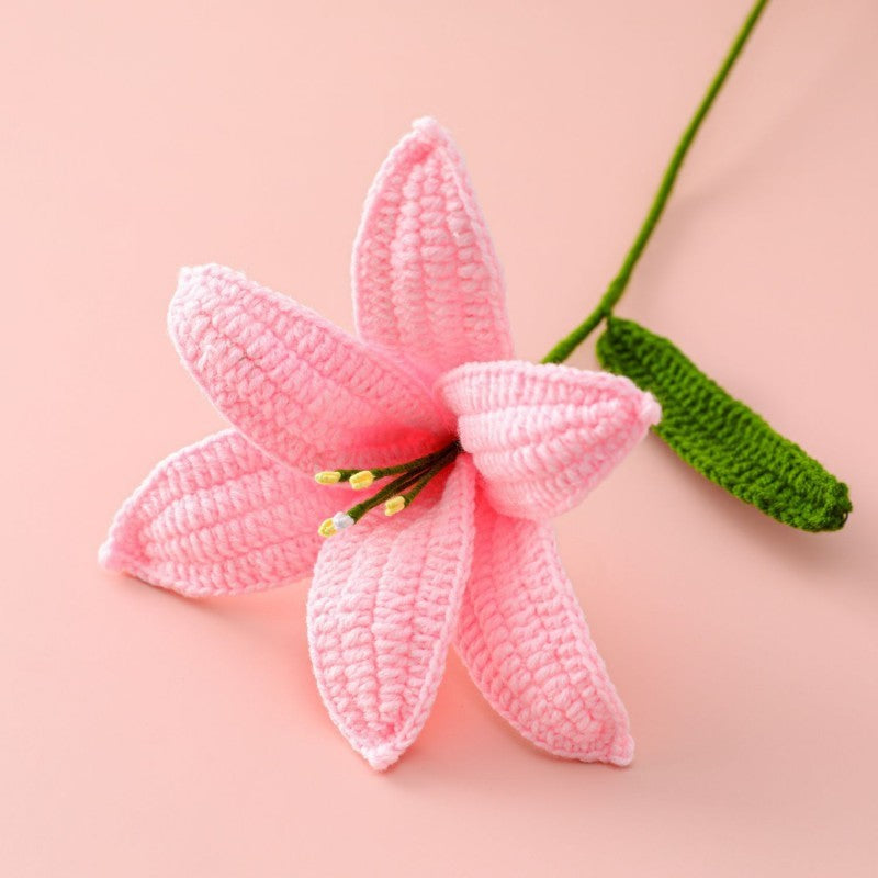 Crochet Lily Stem