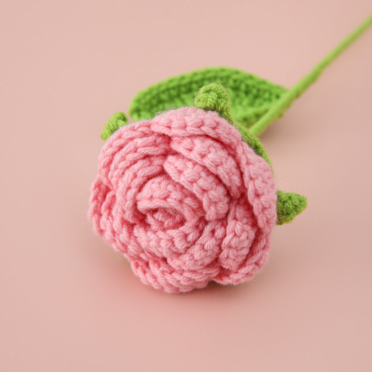 Crochet Rose Stem