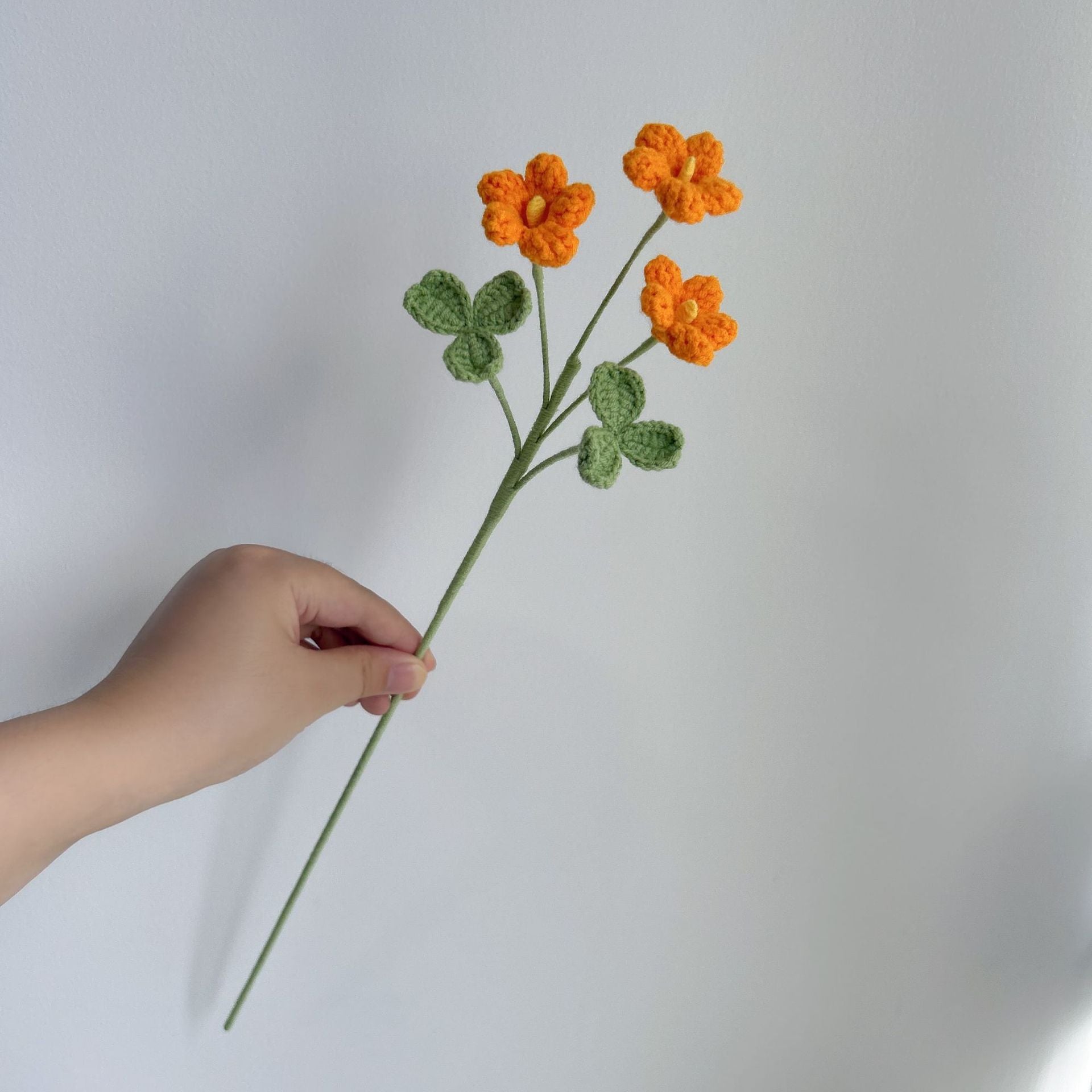 Crochet Clover Stem