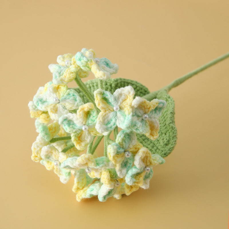 Crochet Hydrangea Stem
