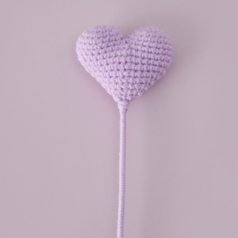 Crochet Heart Stem