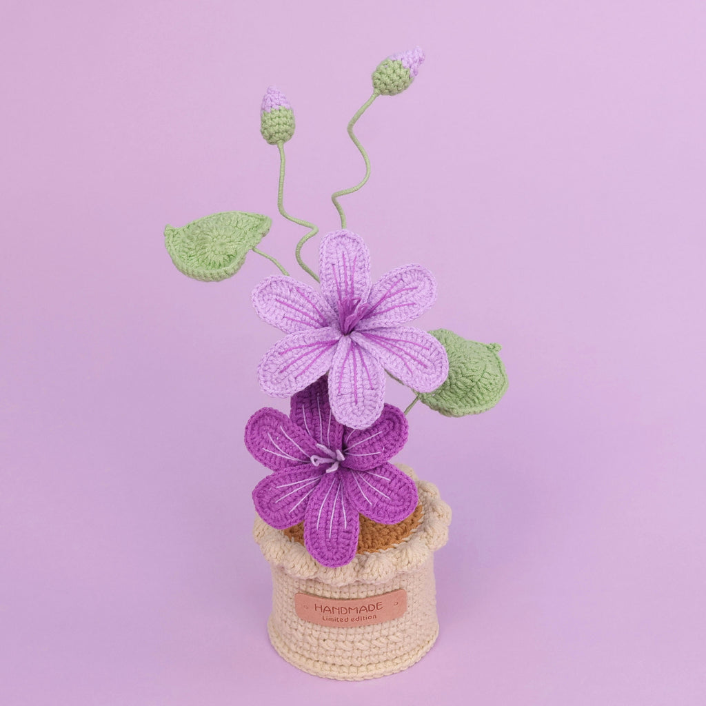 Crochet Blossom Large Flower Pot