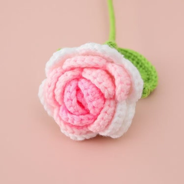 Crochet Rose Stem