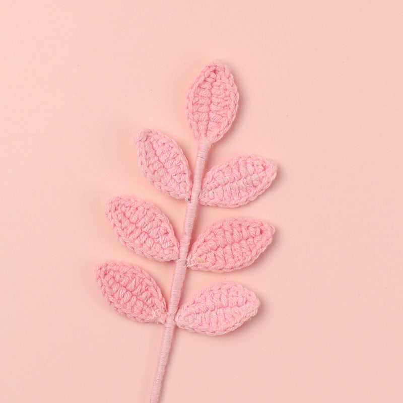 Crochet Leaf Stem