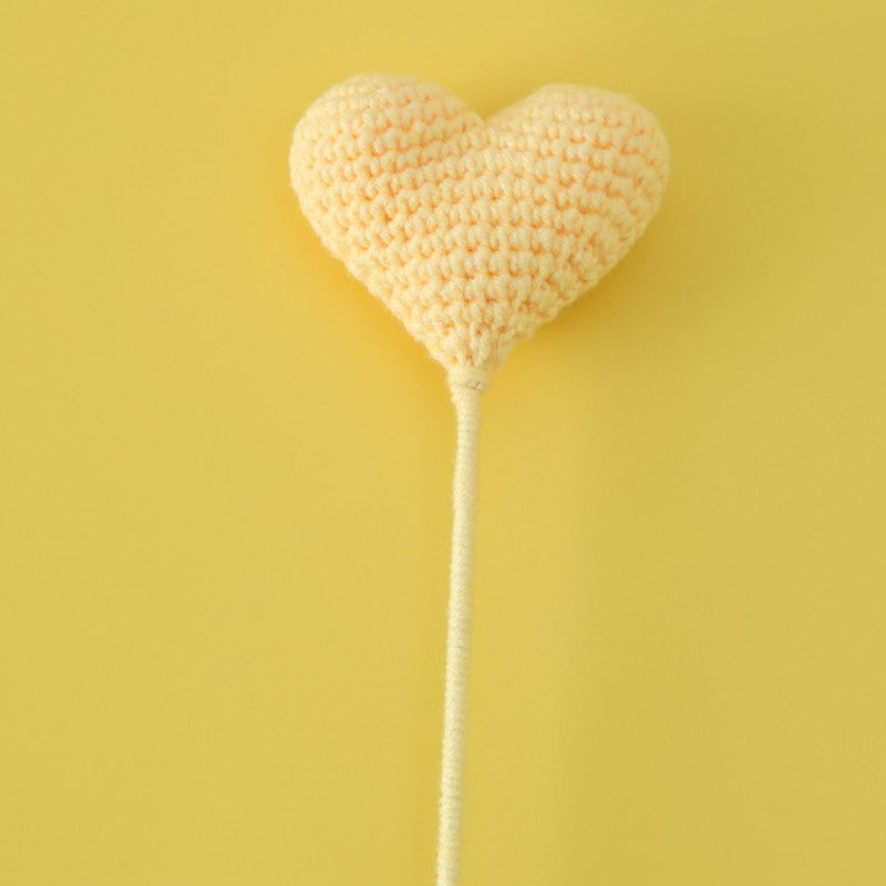 Crochet Heart Stem