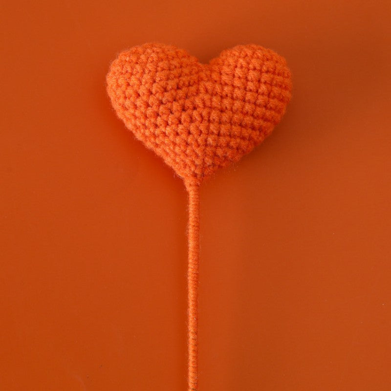 Crochet Heart Stem