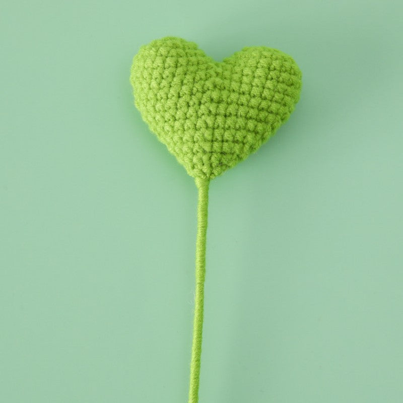 Crochet Heart Stem
