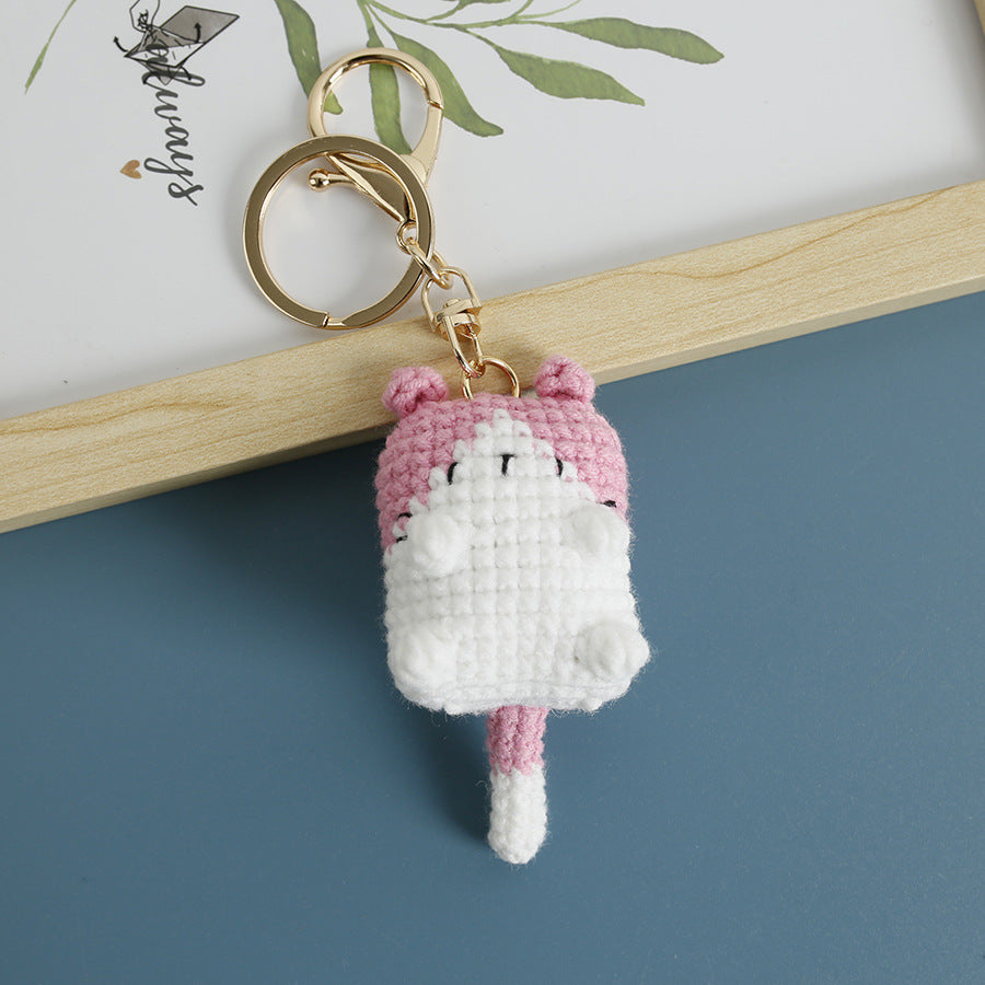 Crochet Kitten Keyring