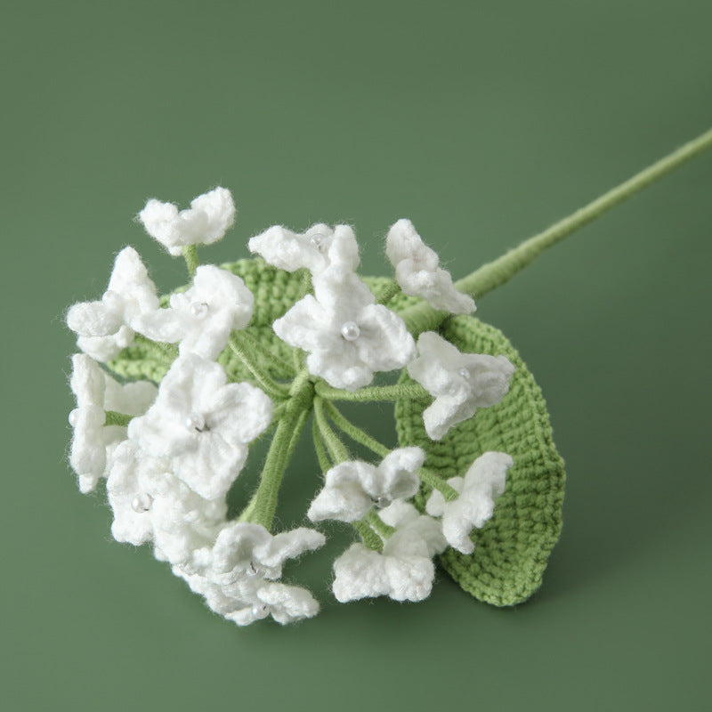 Crochet Hydrangea Stem