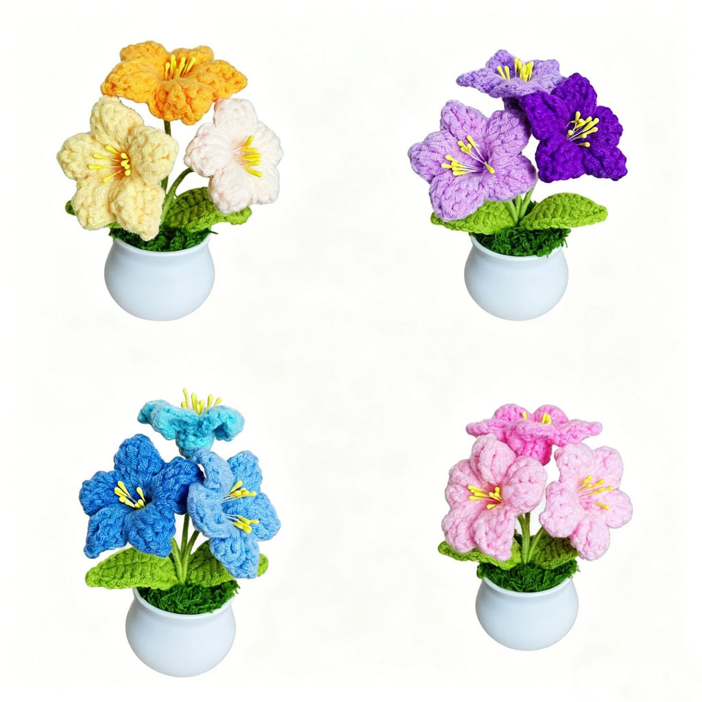 Crochet Denmark Bell Flower Pot
