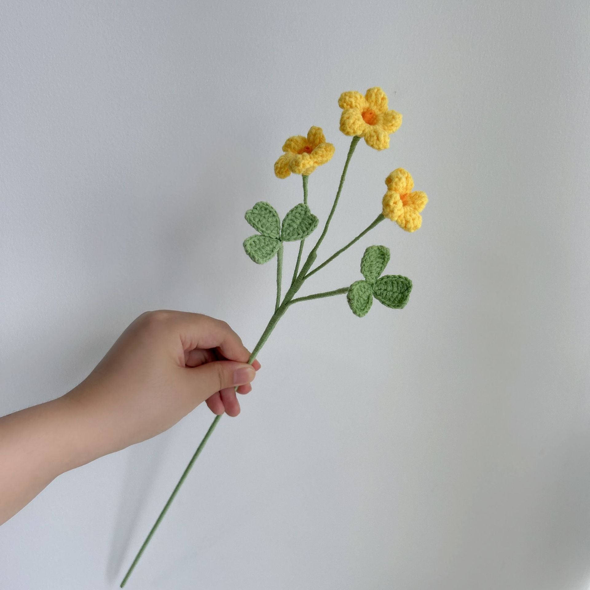 Crochet Clover Stem