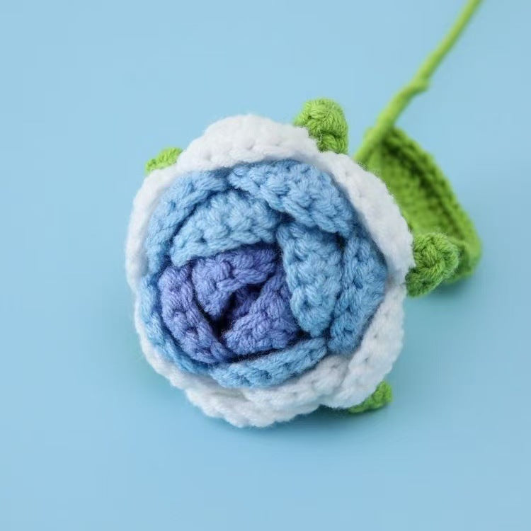 Crochet Rose Stem