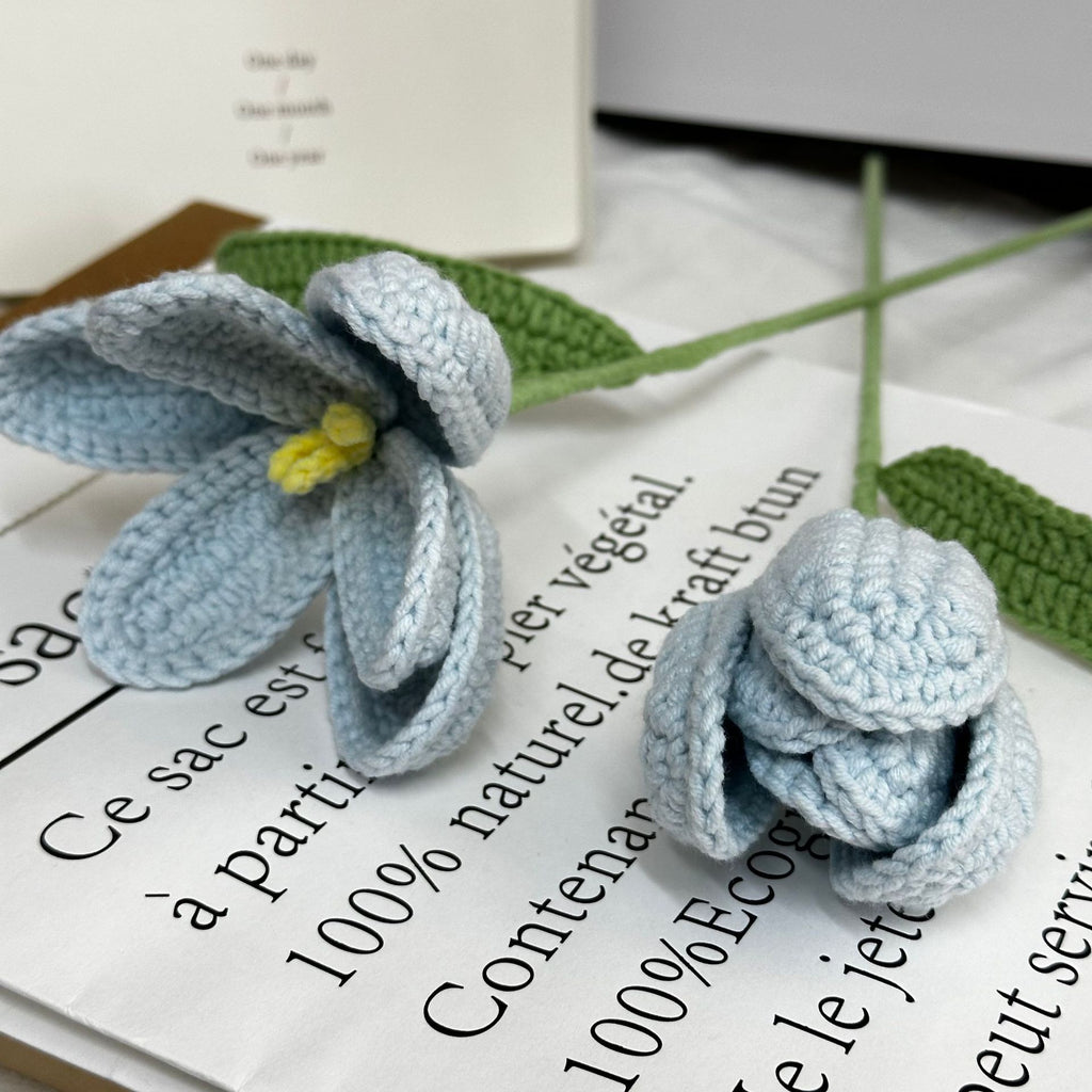 Crochet Tulip Stem
