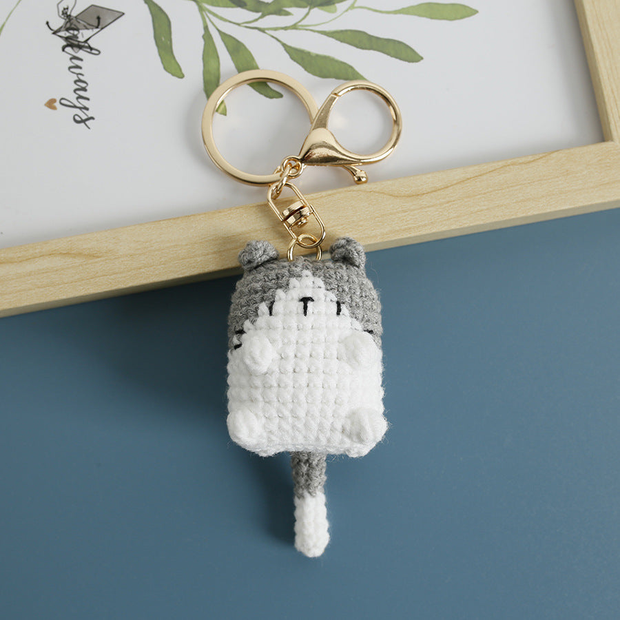 Crochet Kitten Keyring