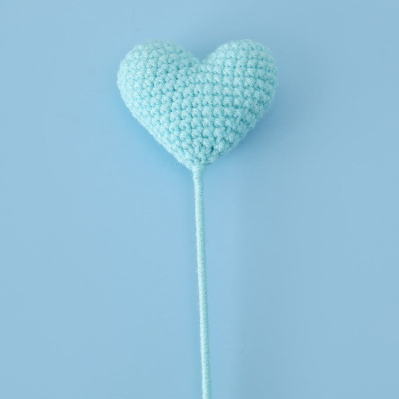 Crochet Heart Stem